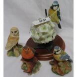 4x Border Fine Arts bird figures