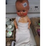 German bisque doll with moving eyes