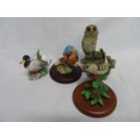 4x Border Fine Arts bird figures