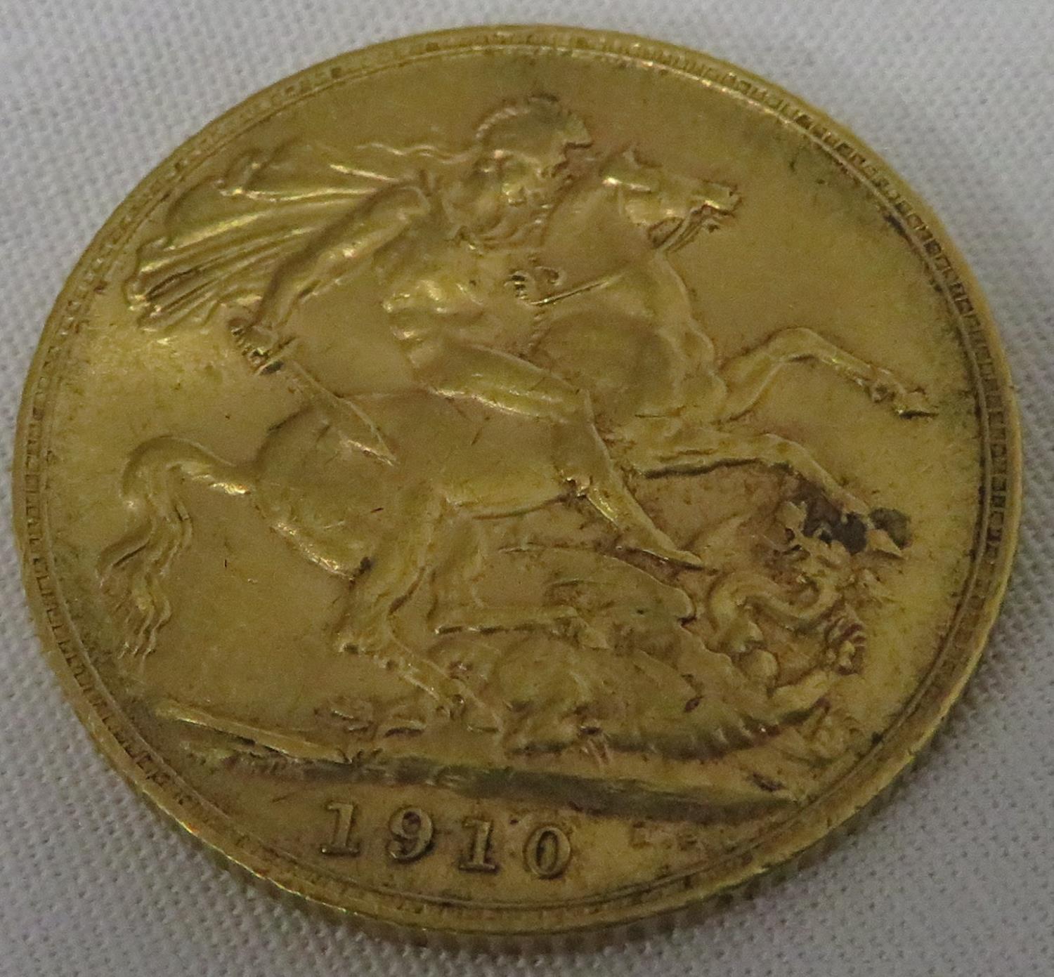 1929 full sovereign South African mint - Image 4 of 4