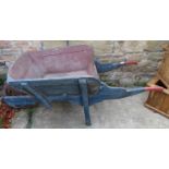 old wheelbarrow