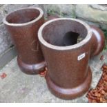 2x plant pots