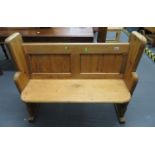 Victorian pew