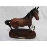 Spirit of the Wind Royal Doulton horse 10" on plinth