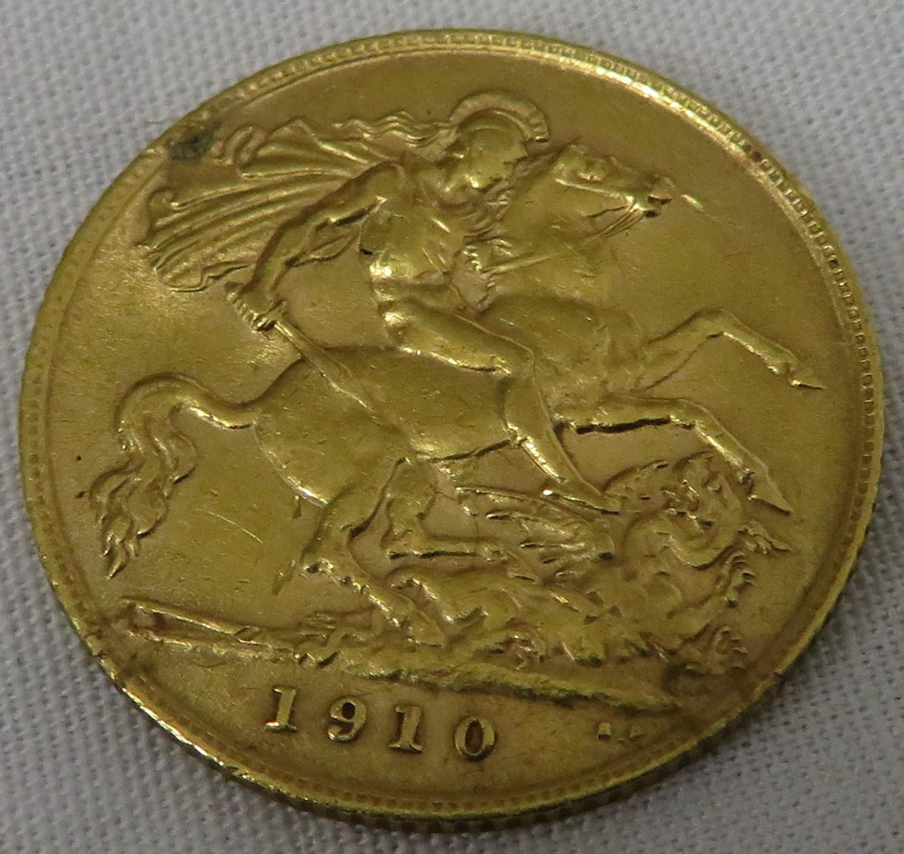 1910 half sovereign