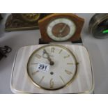 2x retro clocks