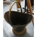 Coal bucket - brass
