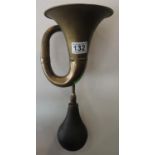 Brass car horn - working order