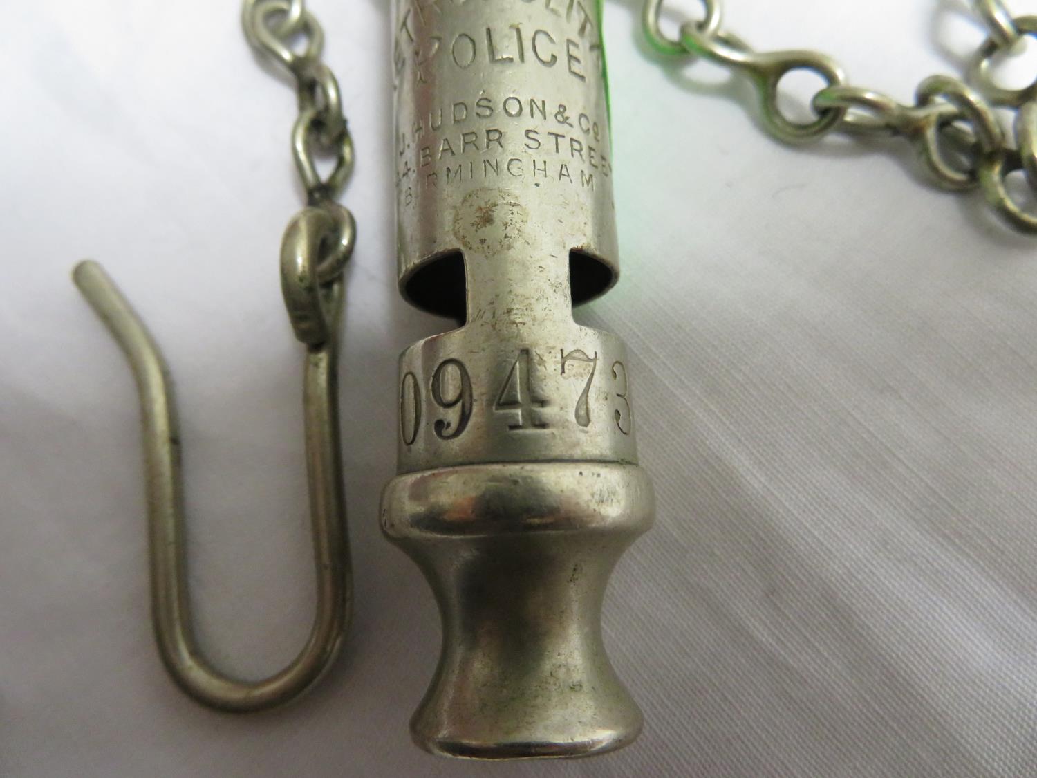 Metropolitan Police whistle - Image 3 of 3