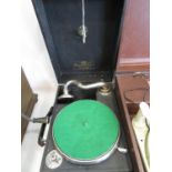 Miniature record player made by Broadcast Super