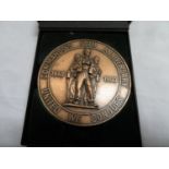 Commando 50th anniversary medal and military belt