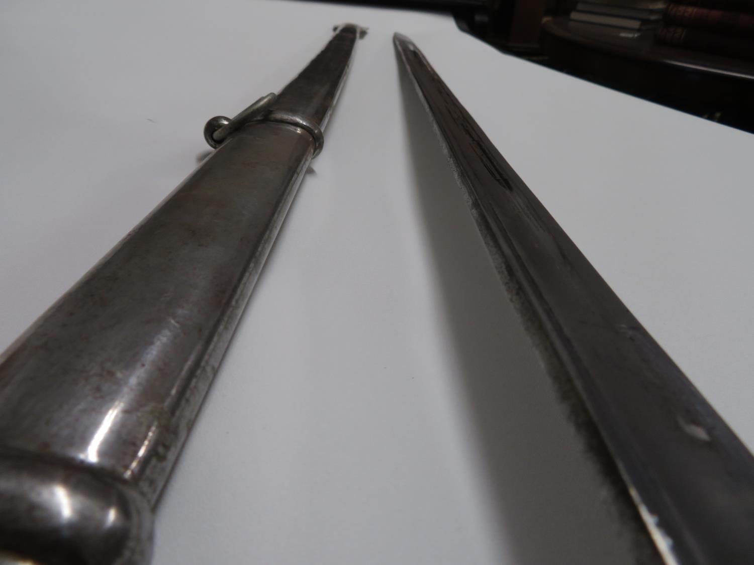 Original Officer's sword in scabbard - Image 4 of 4