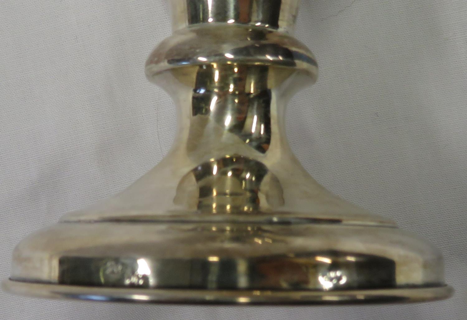 8" hallmarked silver urn - Image 2 of 2