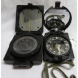 2x military compasses