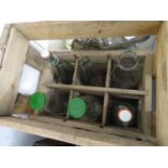Crate of bottles