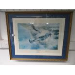 Signed Robert Taylor print