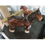 Beswick Shire Horse figure