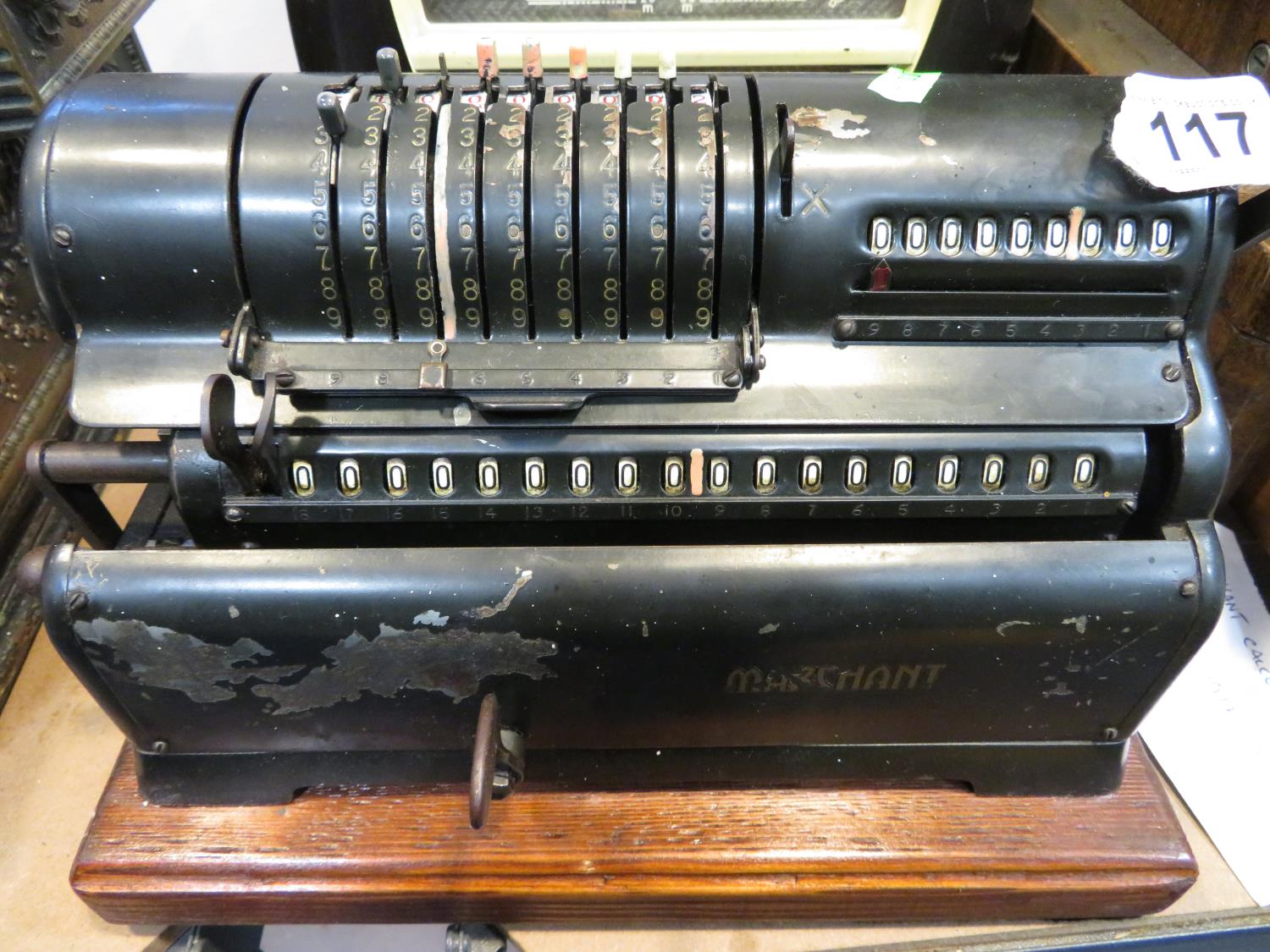 Marchant calculating machine