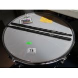 Colour changing drum lamp with remote control