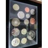 Royal Mint 2010 coin proof set in wood box
