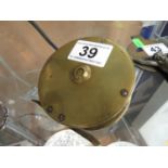 Robertsons of Glasgow brass fishing reel