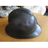 French fire helmet