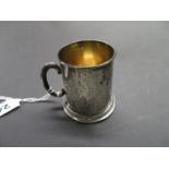 Silver hallmarked Christening cup