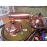 Copper bed warmer, copper plate warmer and early motoring foot warmer