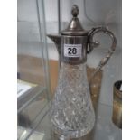 continental silver Wine flask