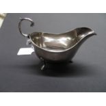 Large silver gravy boat - Birmingham