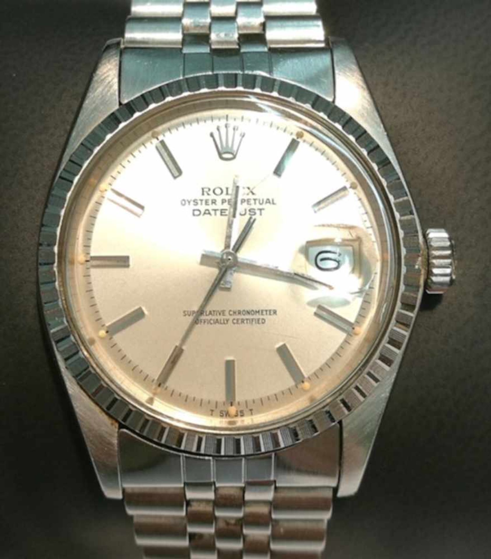 Rolex Datejust Ref. 1603 ST-S, Acrylic glass, No box and papers