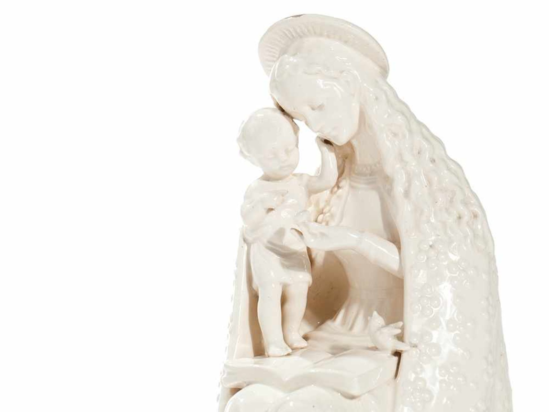 Porcelain ‘Madonna and Child’, Hummel for Goebel, after 1935 Porcelain, glazed Germany, after 1935 - Bild 2 aus 8