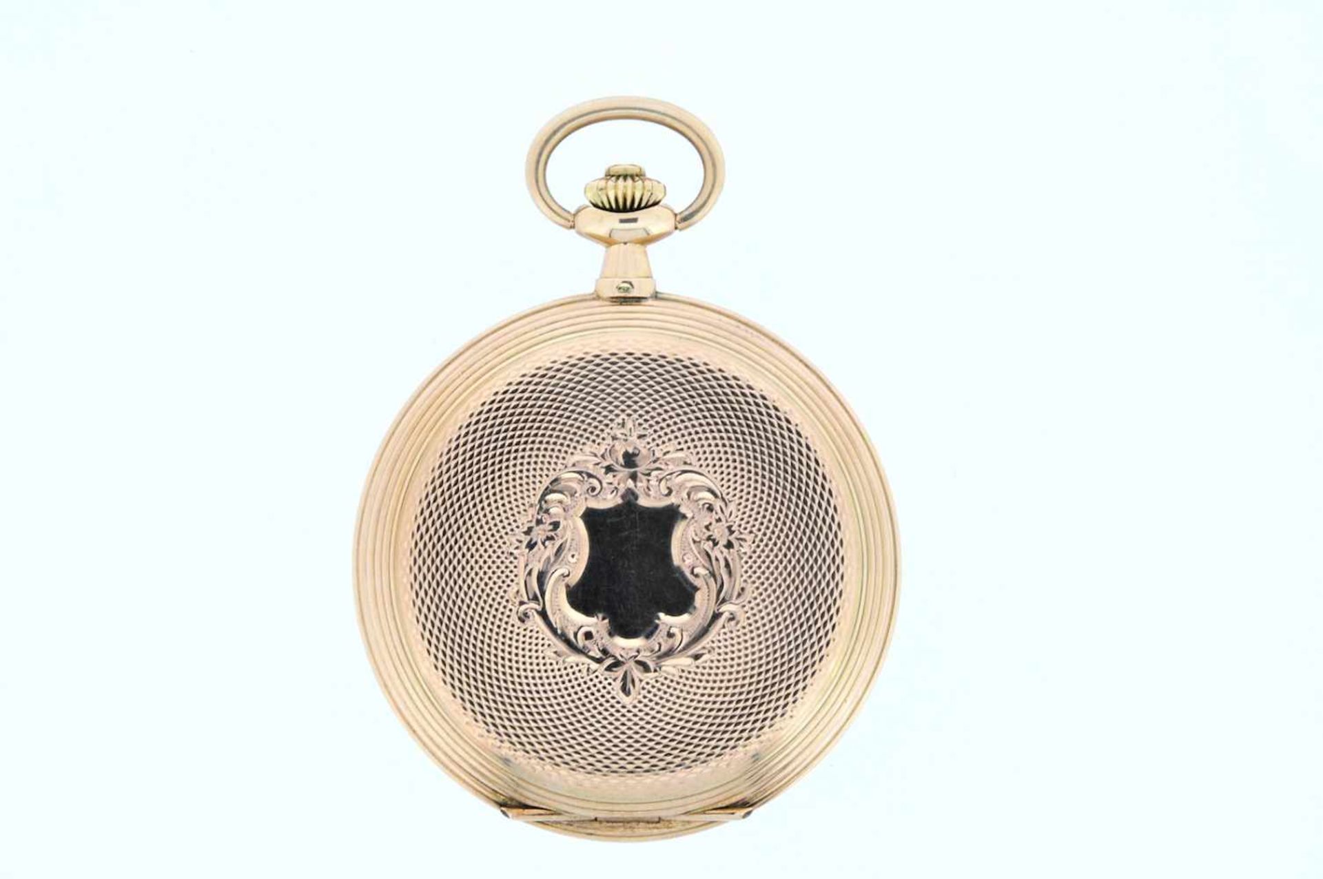 Goldene Herrentaschenuhr Goldene Herrentaschenuhr mit kleiner Sekunde, Elegancia, Breguetspirale, - Bild 2 aus 4