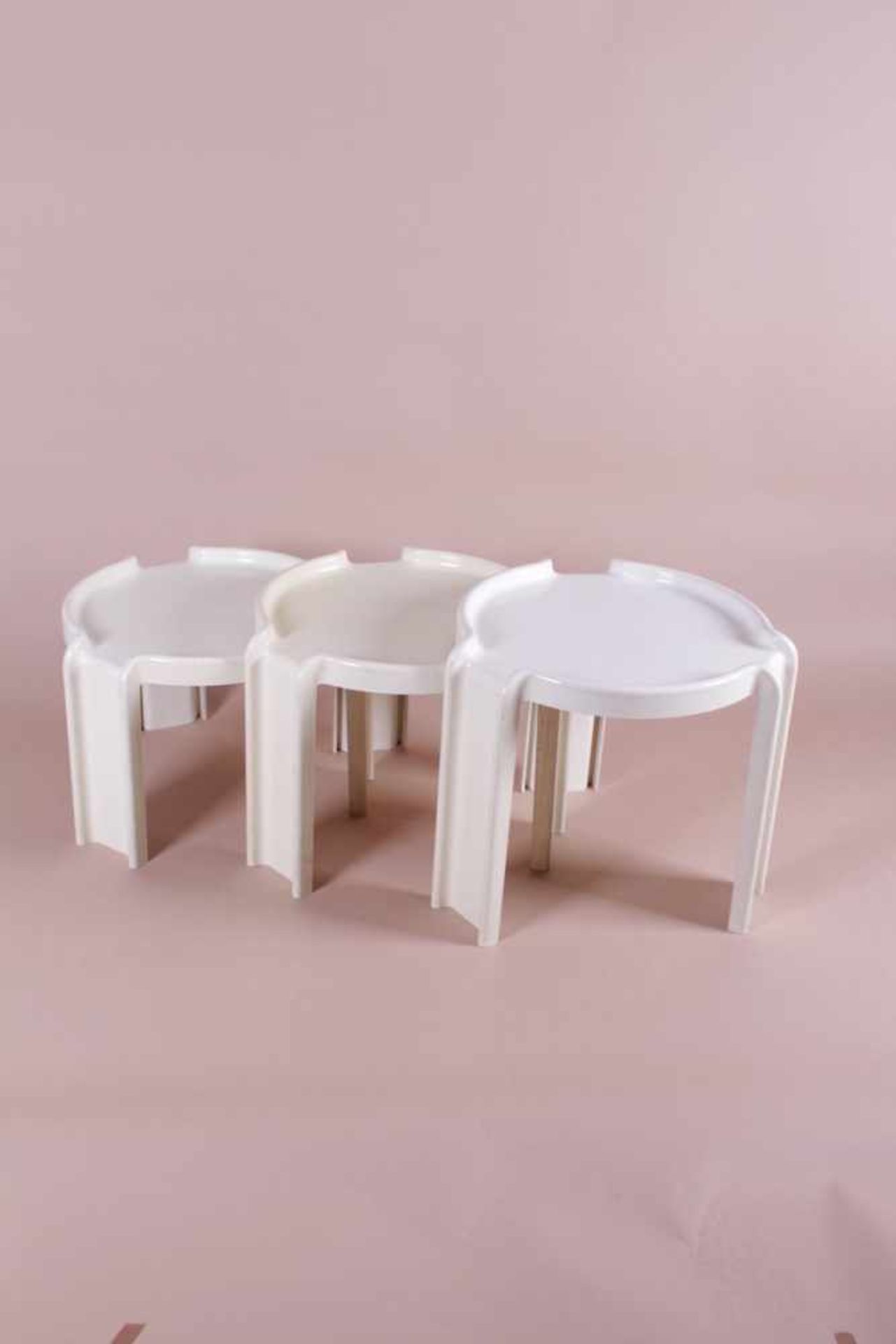 Drei Designer Beistelltische 60er Jahre Three Designer Side Tables 1960s