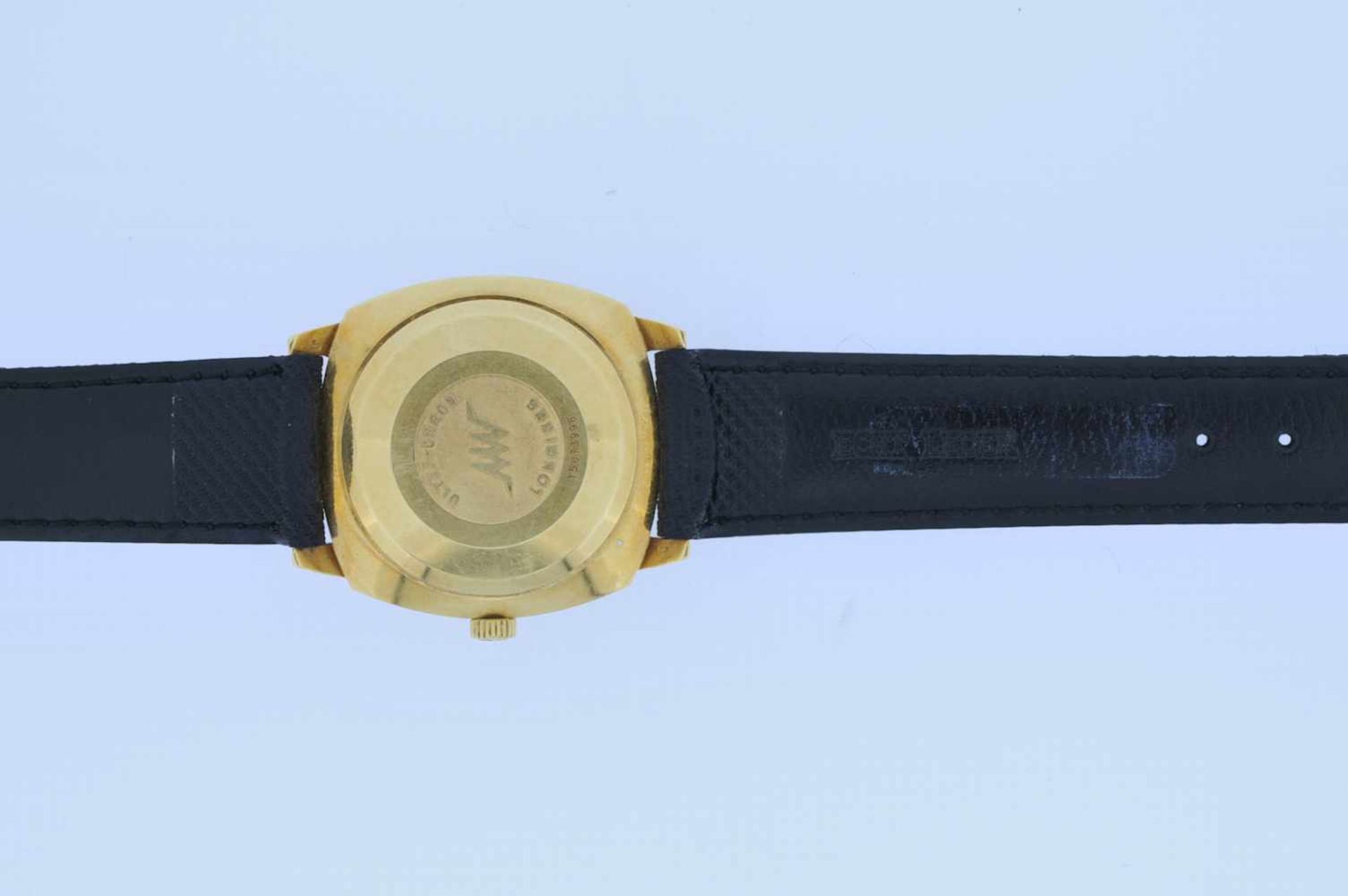 Longines Goldene Armbanduhr, Longines Ultra-Chron, Automatik, Ankerwerk, Zentralsekunde, kleines - Bild 5 aus 7
