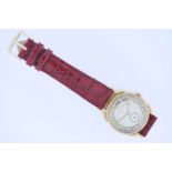 Blancpain Rotgoldene Vintage Armbanduhr, Blancpain, Handaufzug, kleine Sekunde, Sekundenzeiger
