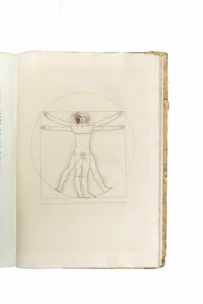 LEONARDO - BOSSI, GiuseppeDel cenacolo di Leonardo da Vinci. Libri quattro. Milano, Stamperia - Image 6 of 8