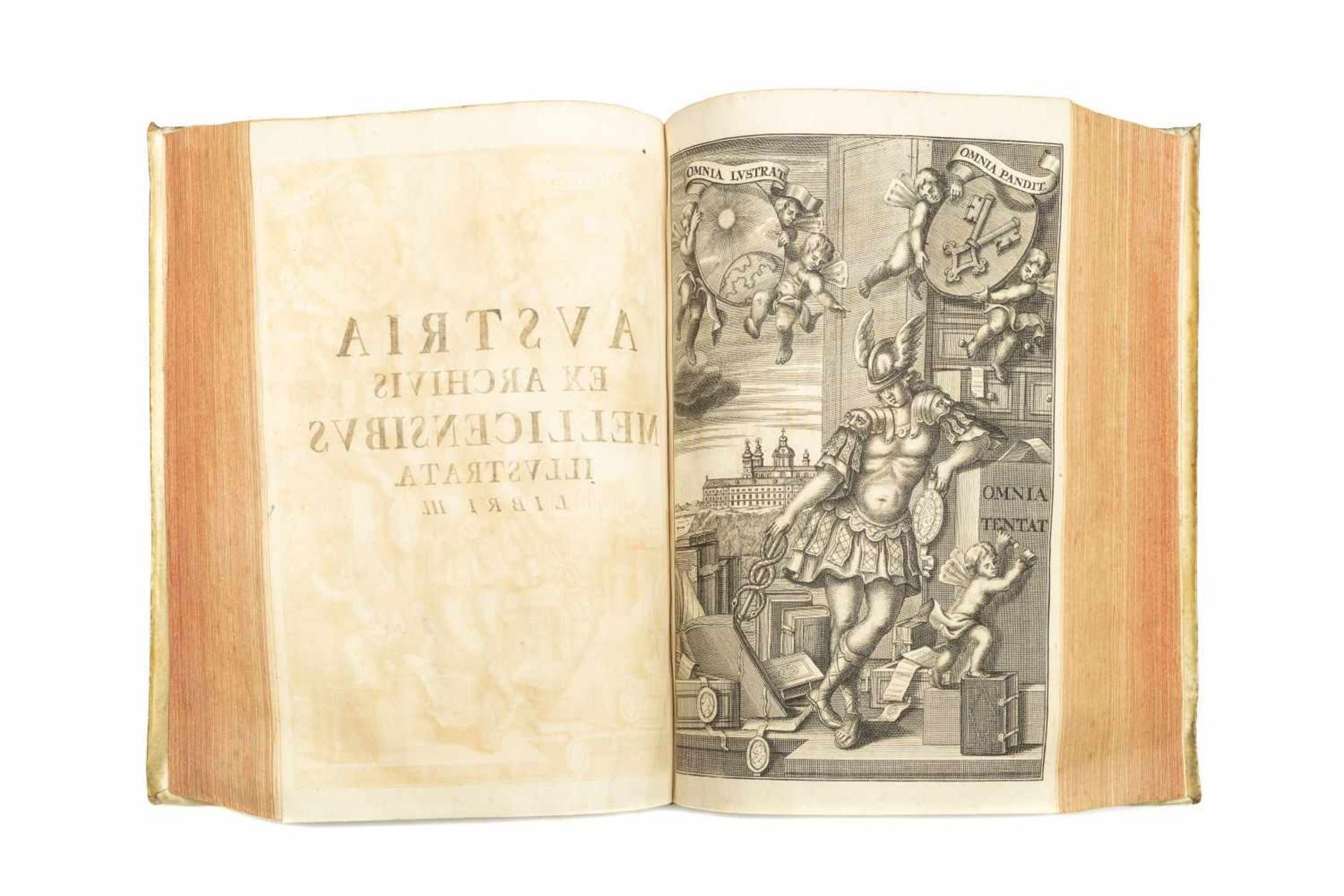PEZ, Hieronymus (Ed.)Scriptores rerum Austriacarum veteres ac genuini. Bd. 1 (v. 3). Lpz., Gleditsch - Bild 4 aus 5