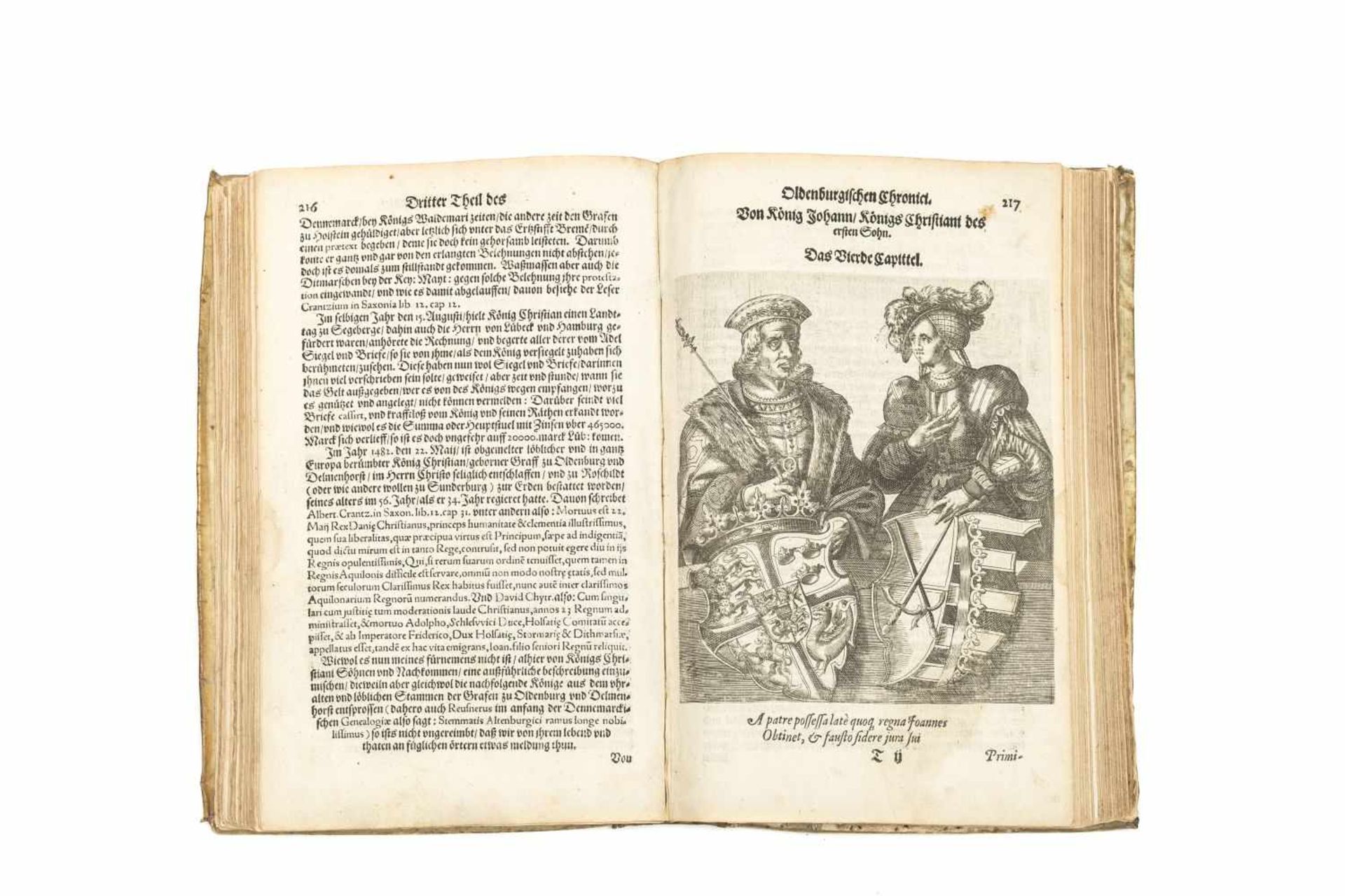 OLDENBURG - HAMELMANN, HermannOldenburgisch Chronicon. Das ist Beschreibung der Grafen zu - Bild 2 aus 3