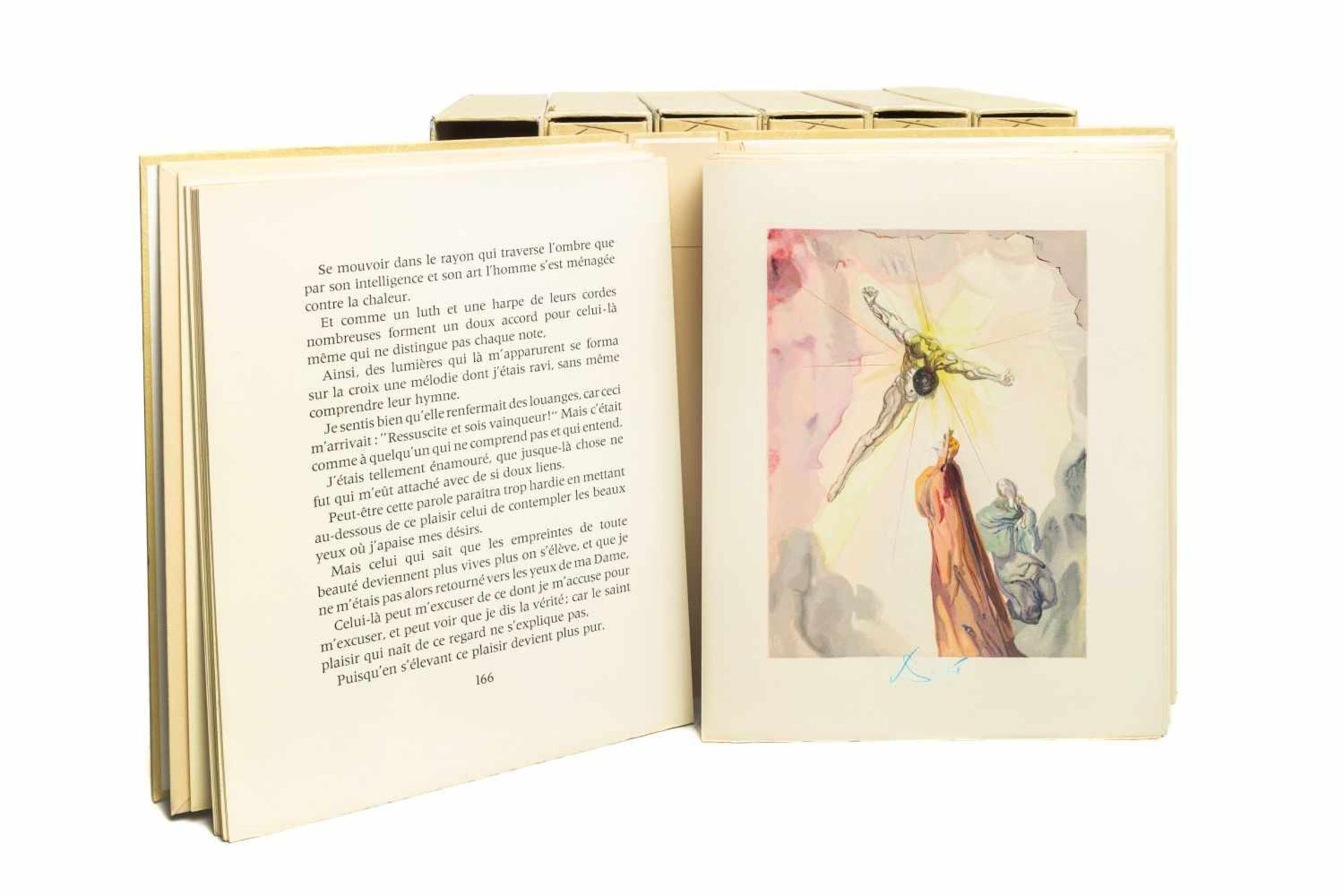 DALI – DANTE, [Alighieri] La Divine Comédie. Illustrations de Dali. L’Enfer – Le Purgatoire – Le - Bild 2 aus 2