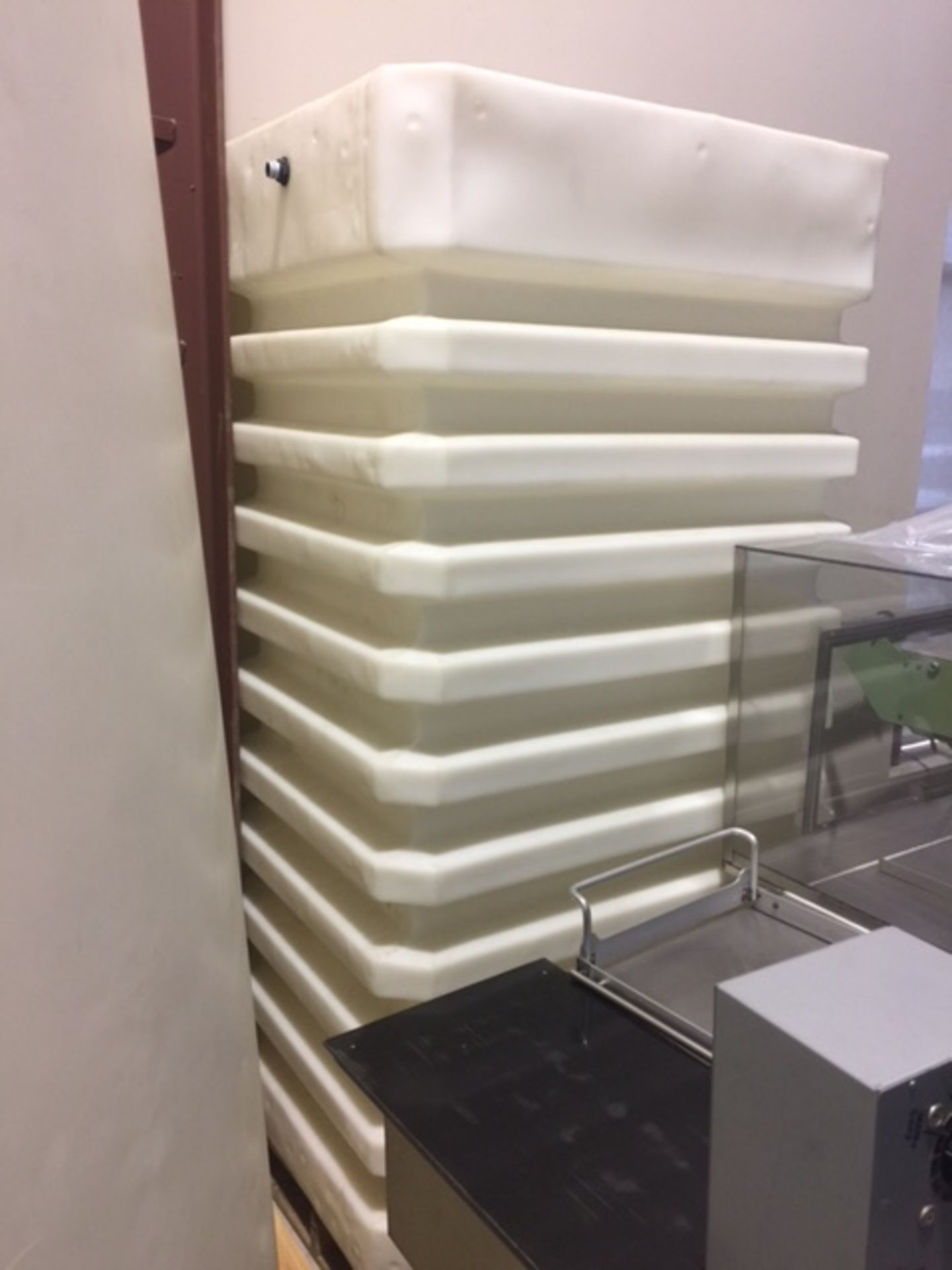 PLASTIC TANK, LAST HOLDING WATER (APPROXIMATELY 700 GALLONS)