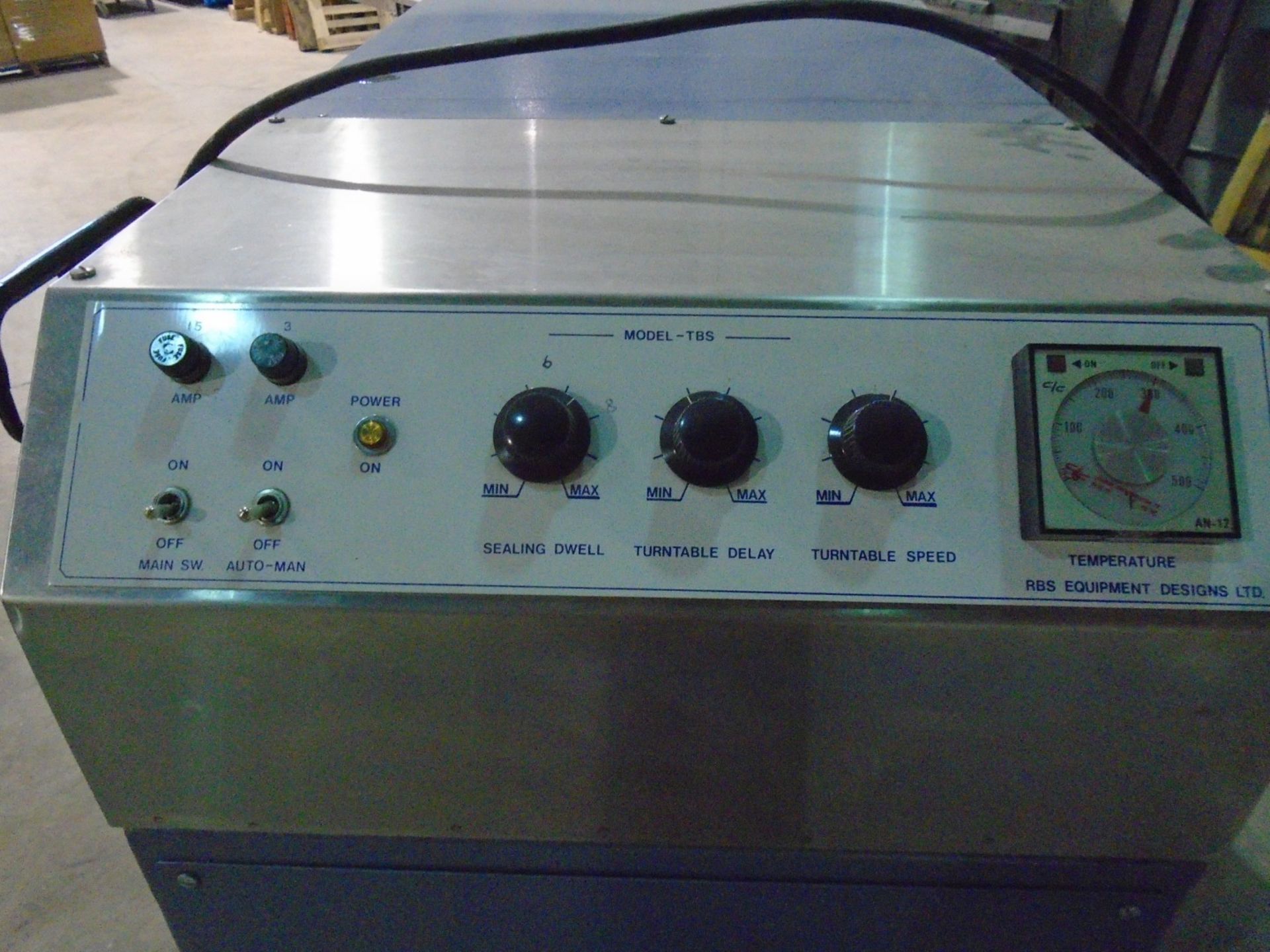 Used RBS Automatic Rotary Blister Machine Model TBS. Serial #20-123. This is a 6 station Rotary - Image 3 of 5
