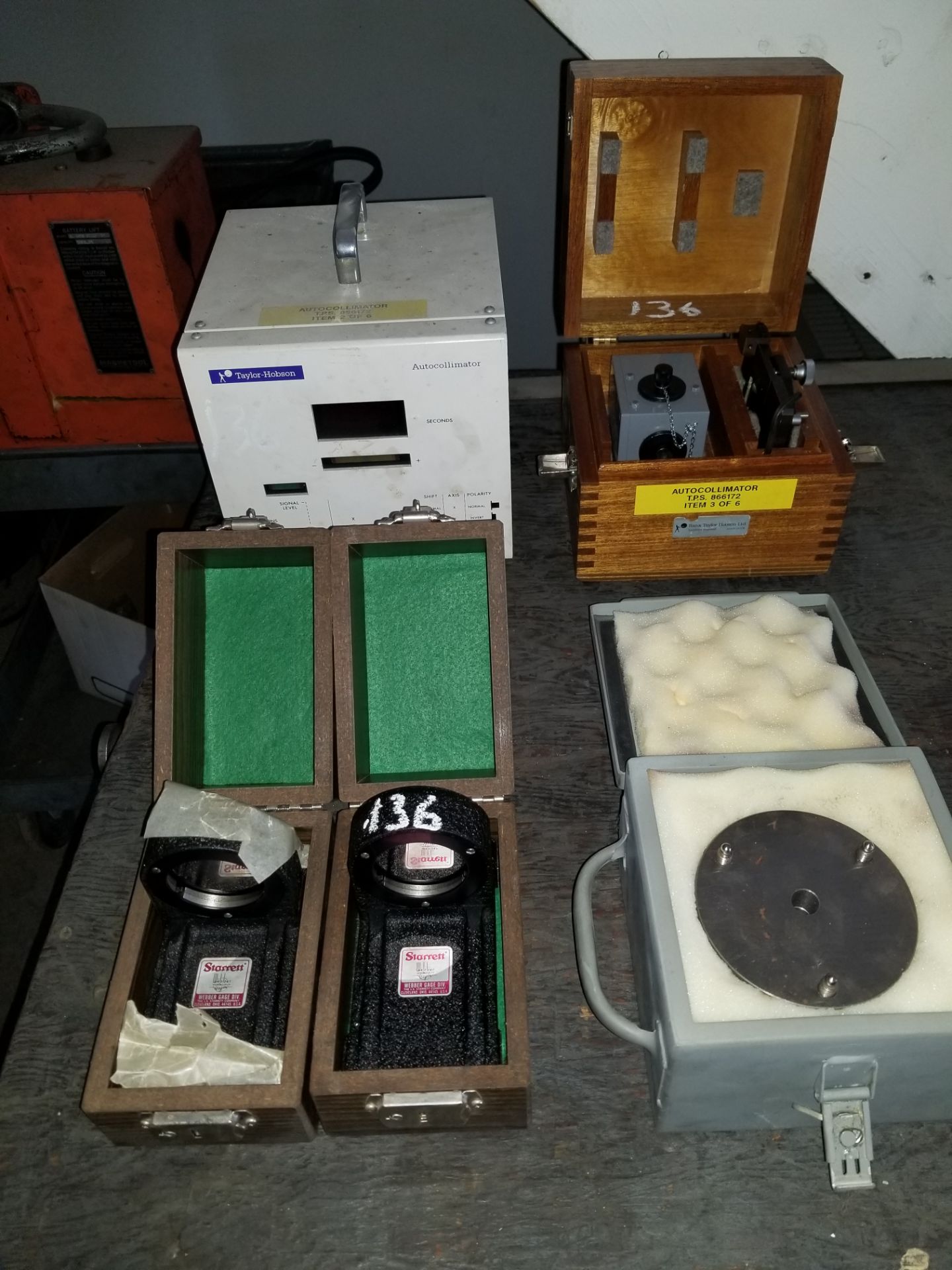 Starrett Autocollimators and Other Brands