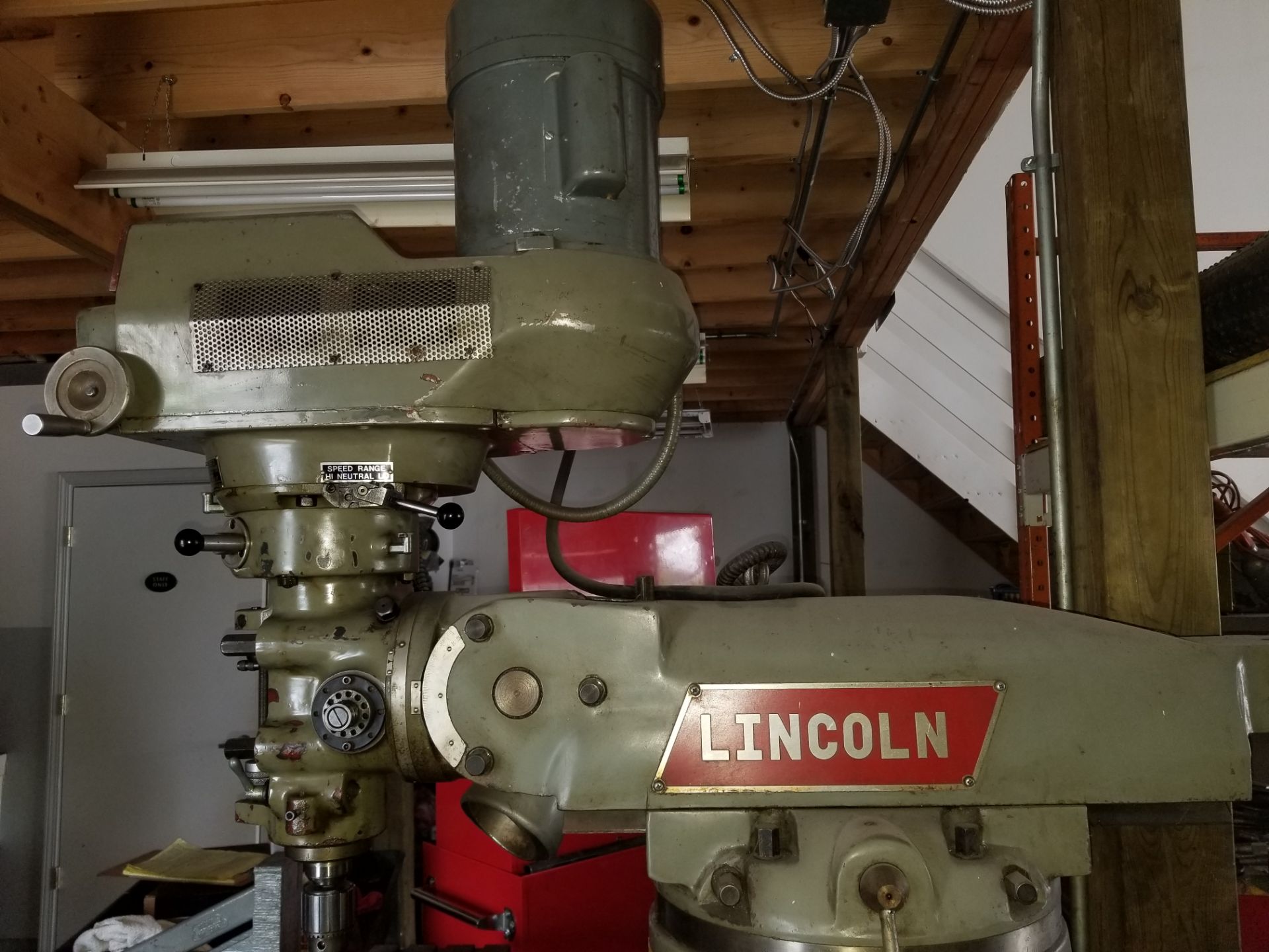 Lincoln Milling Machine with Attachments - Image 2 of 7