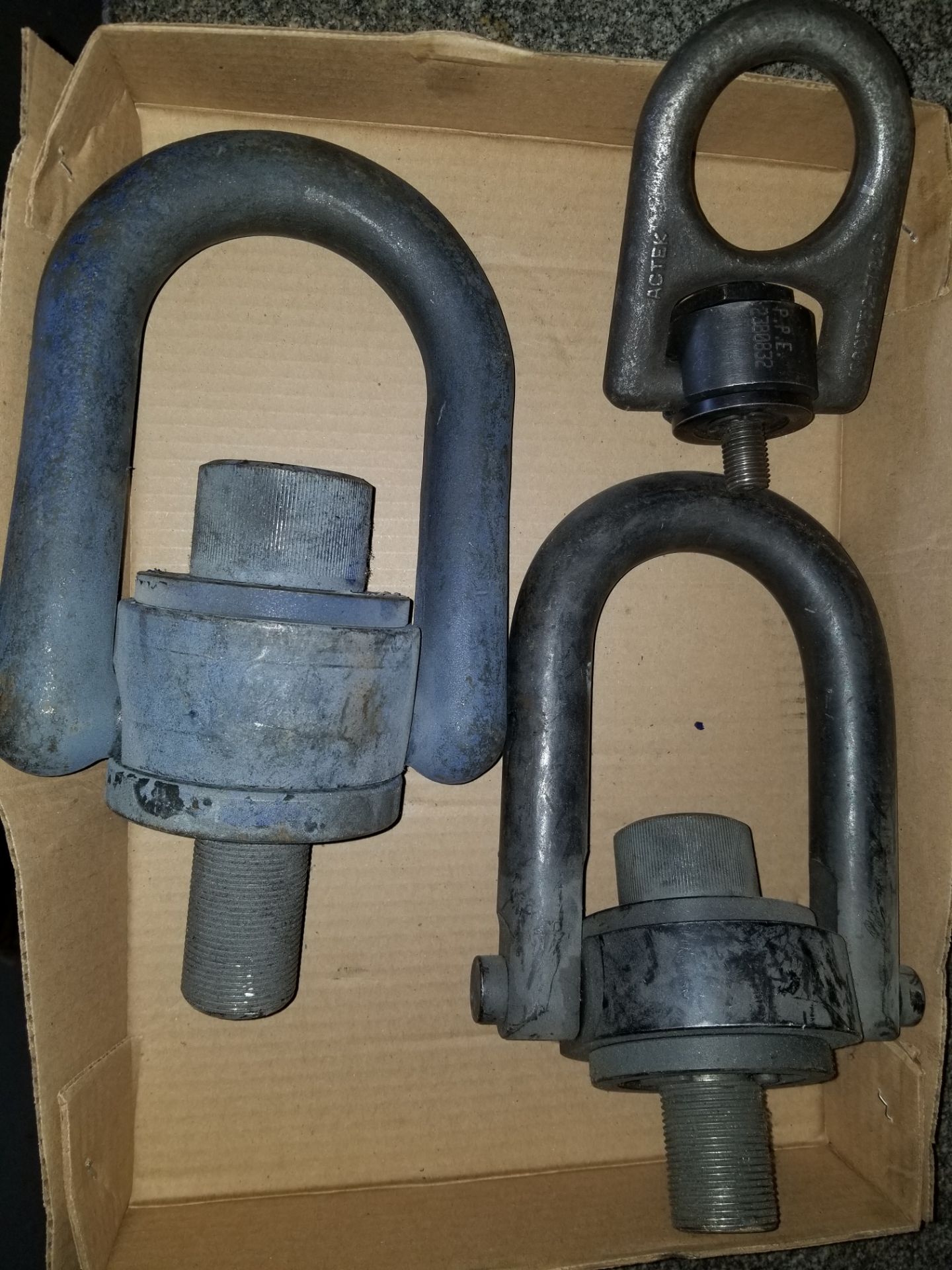 Group of 3 Rigging Lift Rings