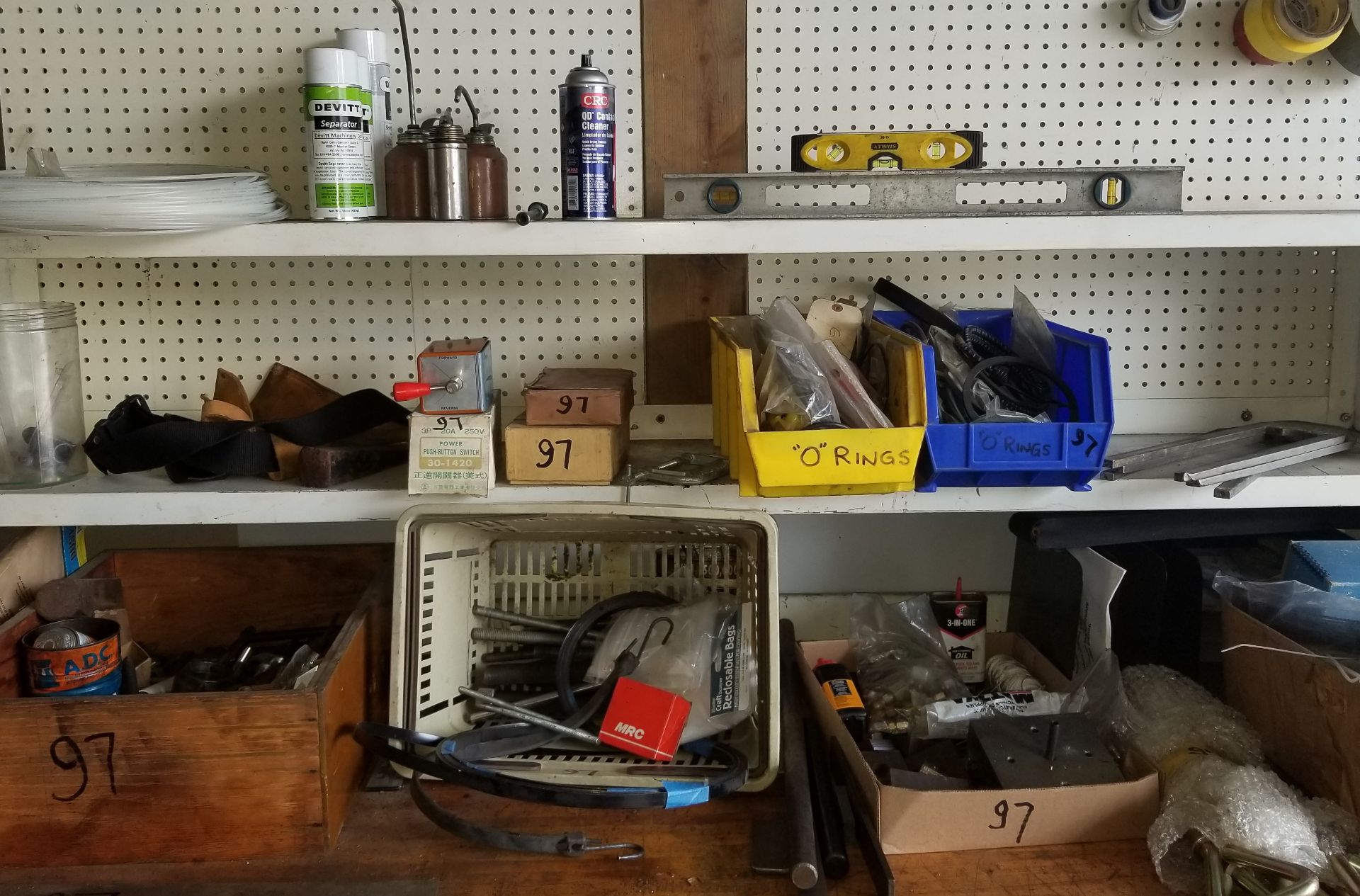 Work Bench and Contents