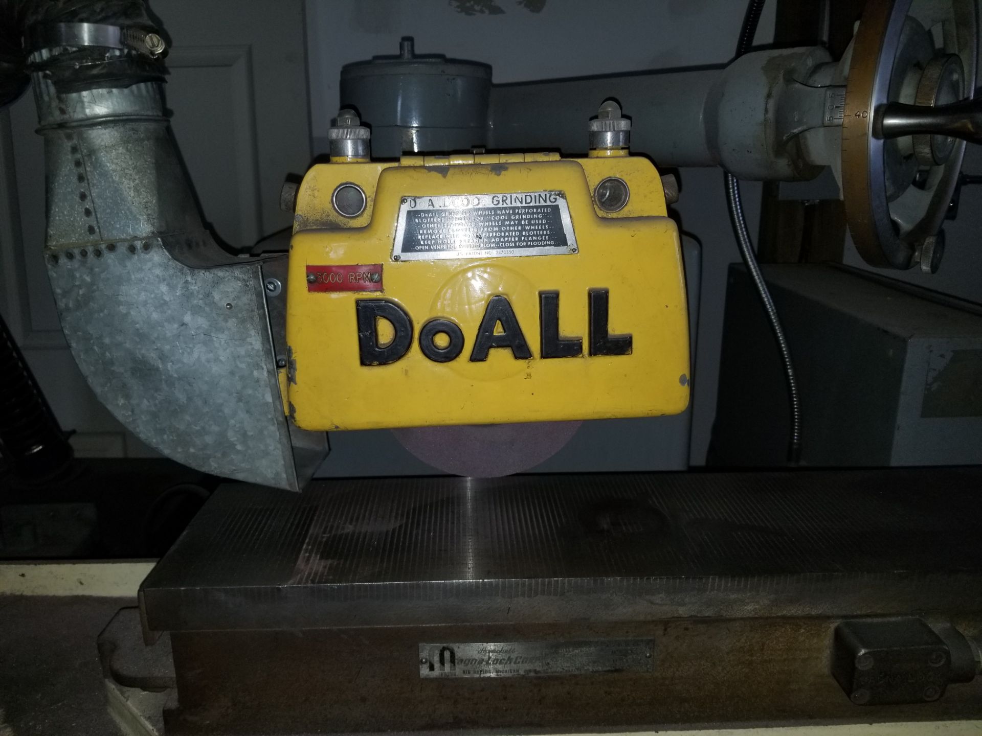 DoALL Surface Grinder with Torit System - Image 2 of 5