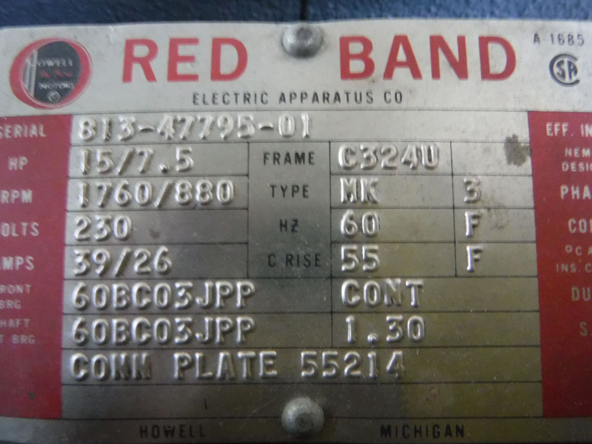 Pallet of 6 'Red Band' 17.5 Motors - Image 2 of 5