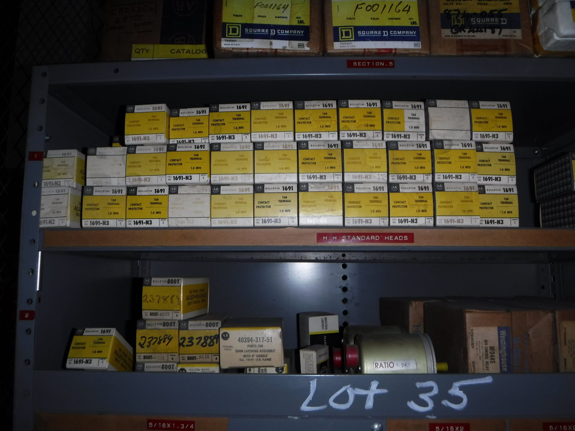 Gigantic Shelving Cabinets Loaded with Electrical New Old Stock - Image 5 of 5