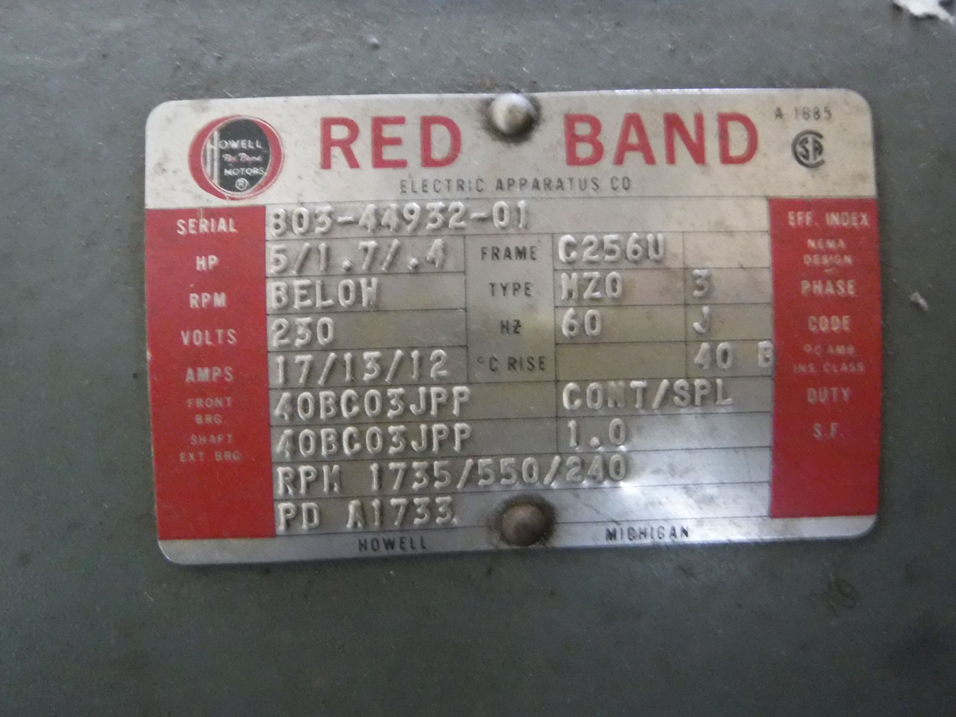 Pallet of 6 'Red Band' 17.5 Motors - Image 4 of 5
